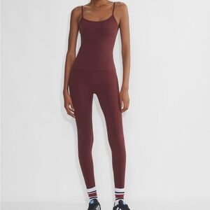 Aritzia leggings and cami top